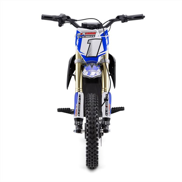 FunBikes MXR 1300w 48v Lithium Electric Motorbike 12/10 65cm Blue Kids Dirt Bike
