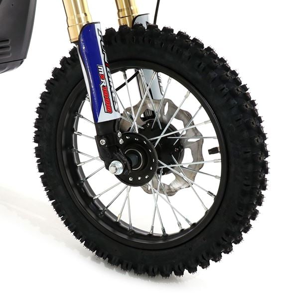 FunBikes MXR 1000w Electric Motorbike 12/10 65cm Blue Kids Dirt Bike
