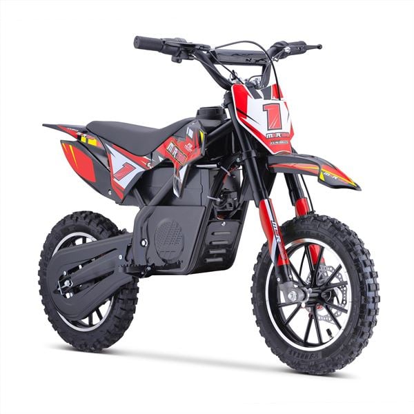 FunBikes MXR 61cm Red Black Electric Kids Mini Dirt Motorbike