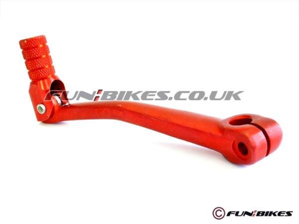 Pit Bike CNC Gear Lever Red