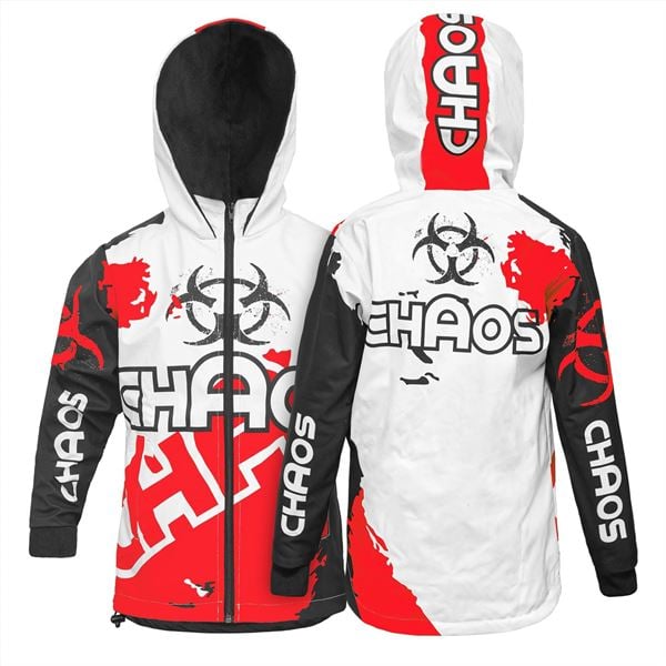Chaos Kids Off Road Jacket Red