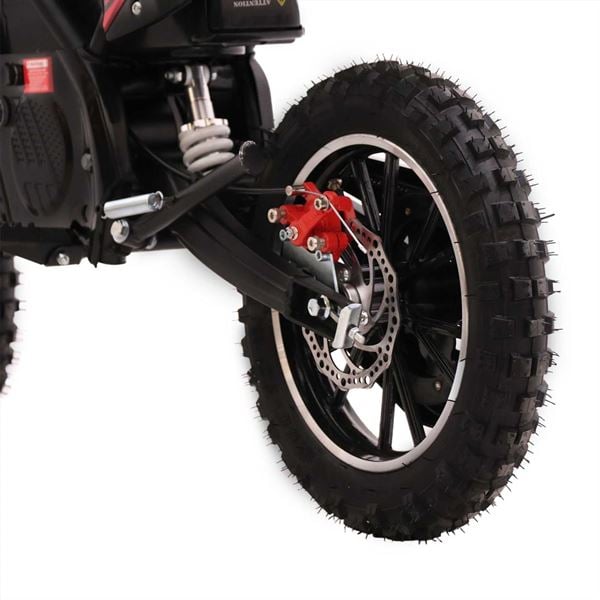 FunBikes MXR 790w Lithium Electric Motorbike 61cm Red/Black Kids Dirt Bike