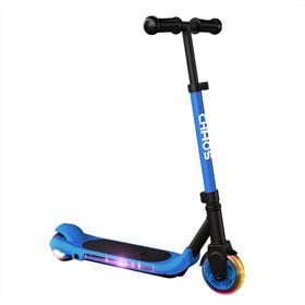 Chaos 60w Funky Light Colour Wheel Blue Kids Electric Scooter