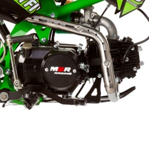 M2R Racing KXF125 120cc 14/12 76cm Black Green Pit Bike