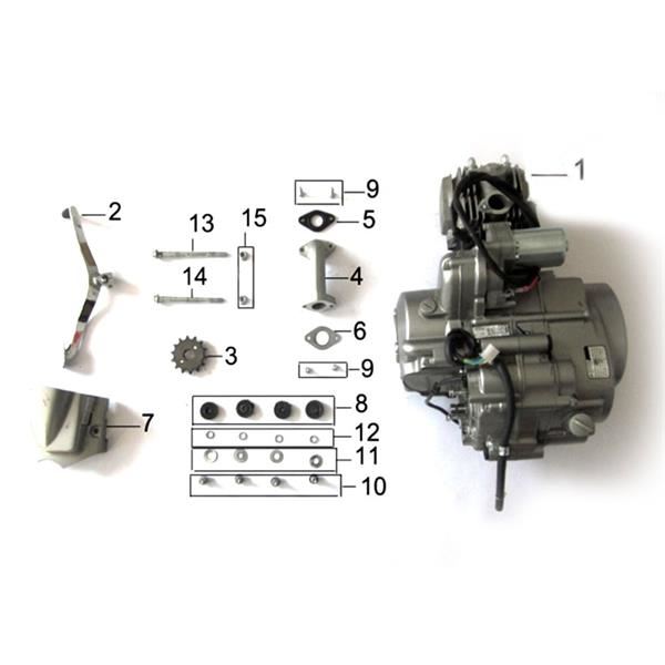 Pentora 125cc Quad Bike Inlet Manifold Gasket