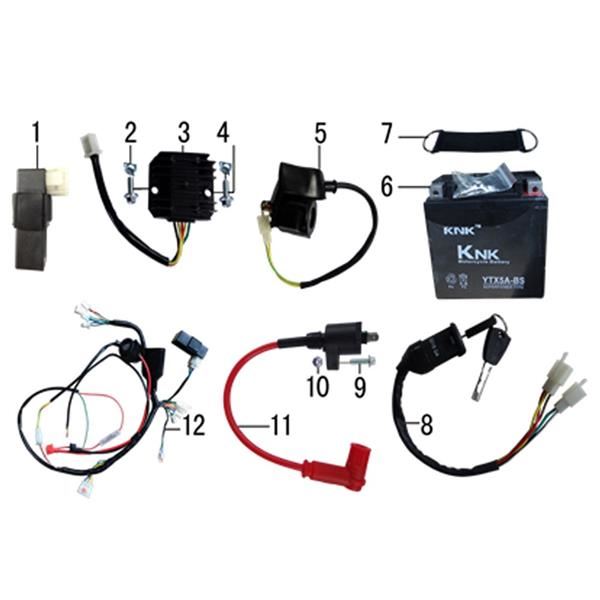 M2R M1 250cc Dirt Bike Starter Relay Solenoid