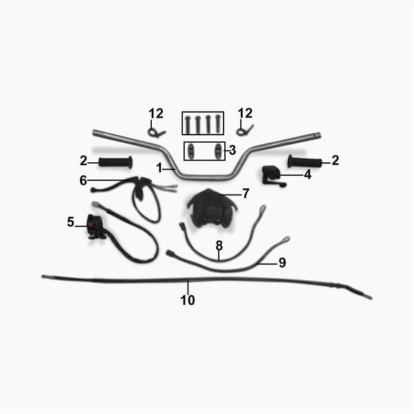 Xtrax Sport 250cc Quad Bike Clutch Lever