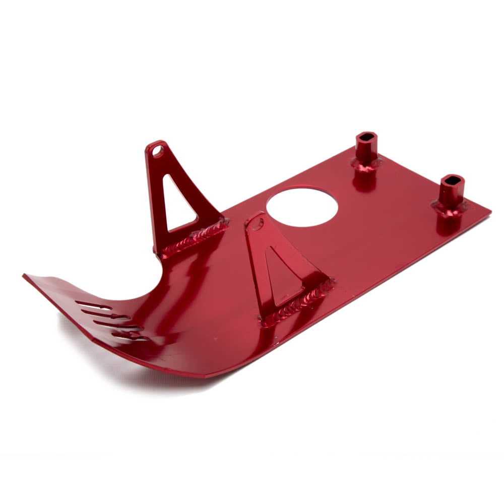 Pit Bike Bash Plate Red