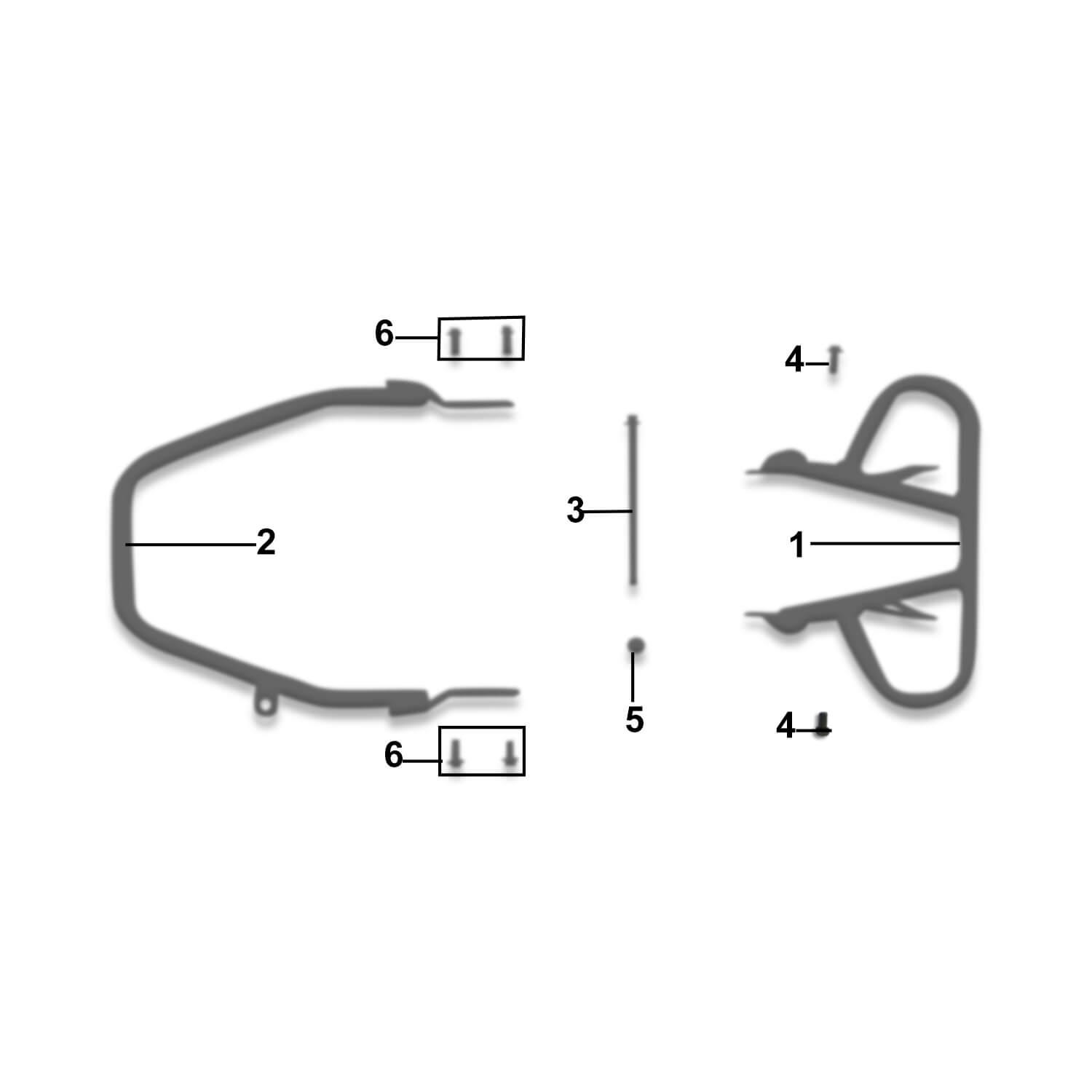 Xtrax Sport 250cc Quad Bike Front Bumper Bull Bar