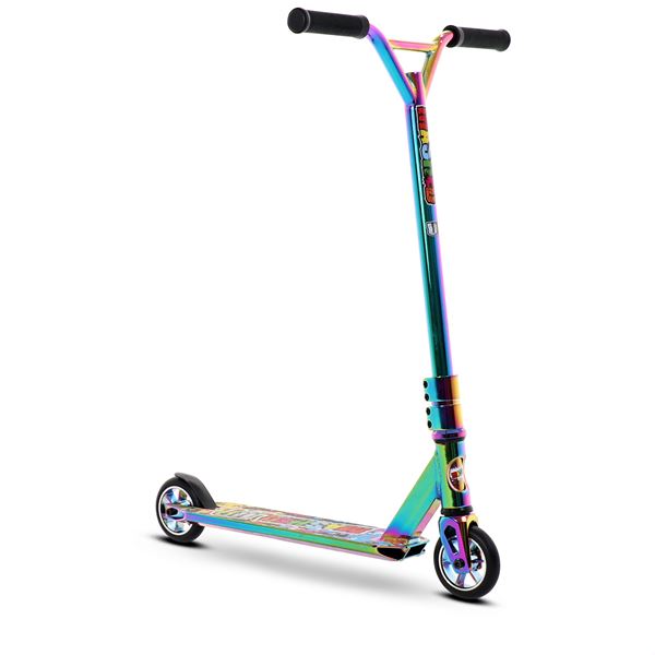 Mashed Up Extreme 110mm Neo Chrome Rainbow Stunt Scooter