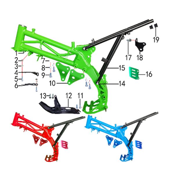 pit bike frame