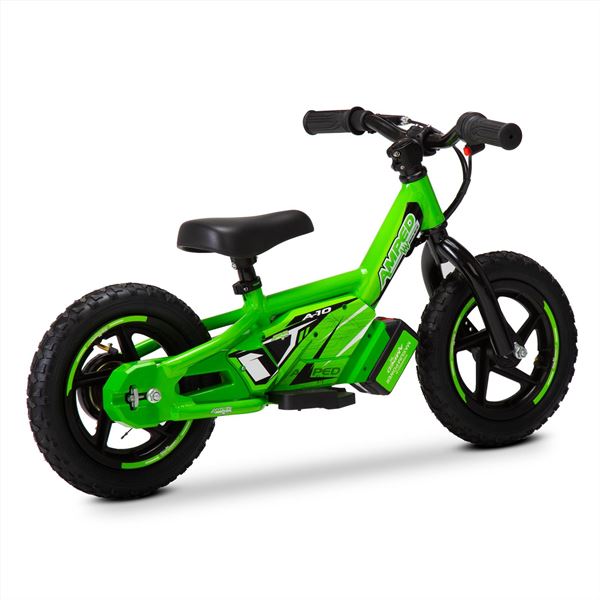 Amped A10 Green 100w Electric Kids Balance Bike