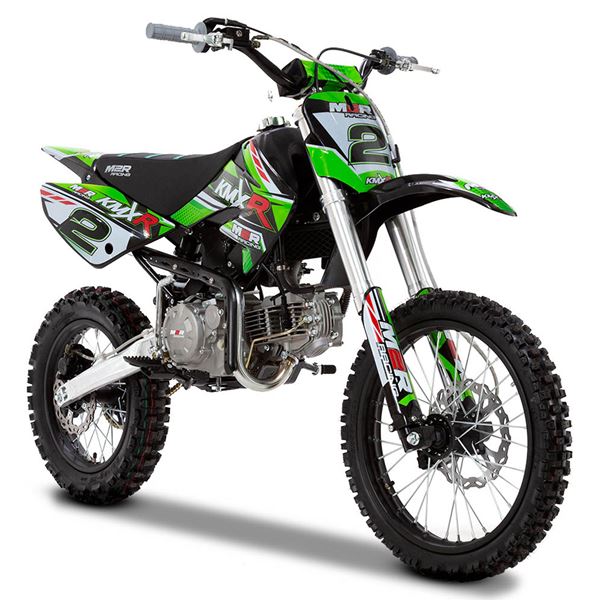 M2R KMXR125 125cc 17/14 86cm Green Dirt Bike