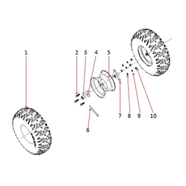 bicycle wheel nuts locking