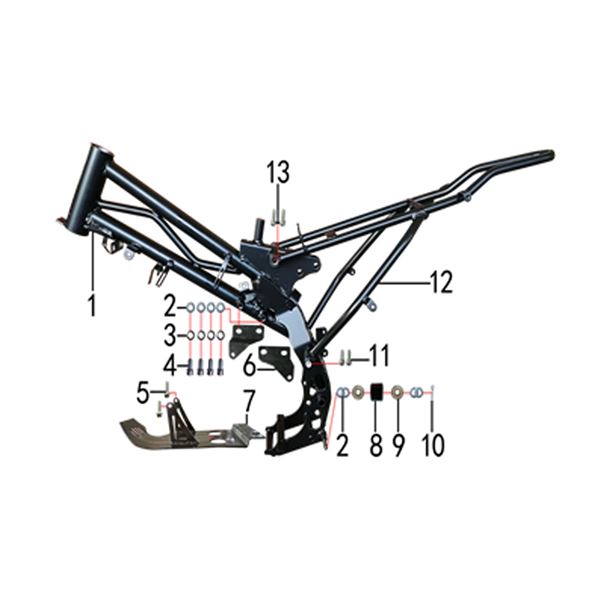 pit bike frame